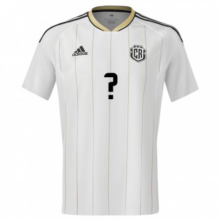 Kandiny Enfant Maillot Costa Rica Bradley Rodriguez #0 Blanc Tenues Extérieur 24-26 T-Shirt