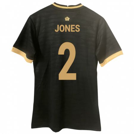Kandiny Homme Maillot Panama Joseph Jones #2 Noir Tenues Extérieur 24-26 T-Shirt