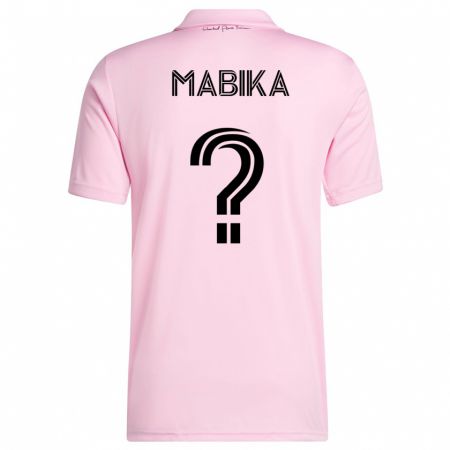 Kandiny Enfant Maillot Aimé Mabika #0 Rose Tenues Domicile 2023/24 T-Shirt