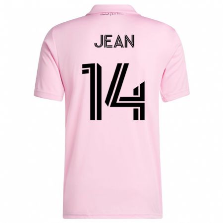 Kandiny Enfant Maillot Corentin Jean #14 Rose Tenues Domicile 2023/24 T-Shirt