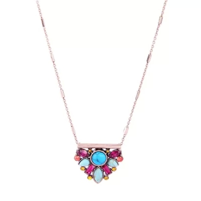 Kandiny - Simple flower pendant ladies Necklace