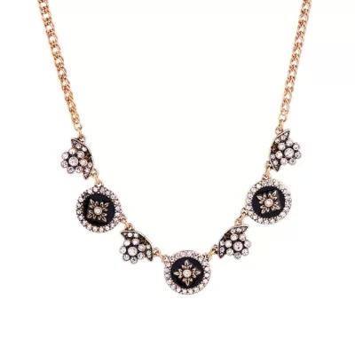 Kandiny - Diamond Fashion Dinner Necklace 01308