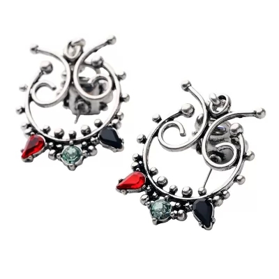 Kandiny - Openwork diamond stud Earrings 00715