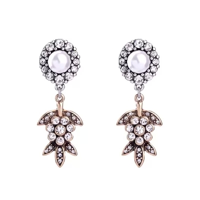 Kandiny - Diamond-studded stud Earrings 00750