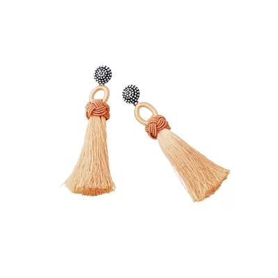 Kandiny - Bohemian hand-knitted tassel Earrings 00795