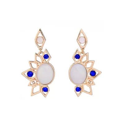 Kandiny - Hollow alloy personality Earrings 00820