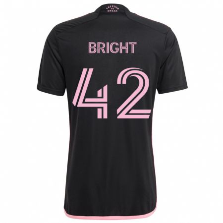 Kandiny Enfant Maillot Yannick Bright #42 Noir Tenues Extérieur 2024/25 T-Shirt