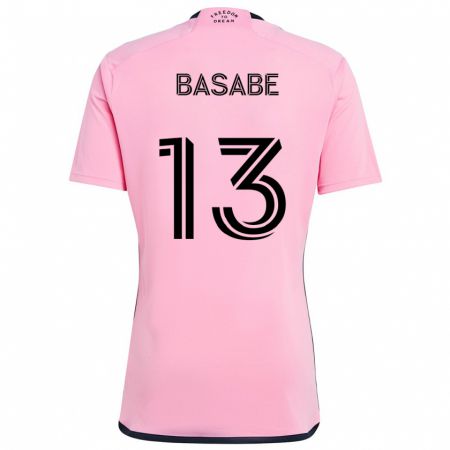 Kandiny Femme Maillot Samuel Basabe #13 Rose Tenues Domicile 2024/25 T-Shirt