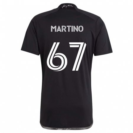 Kandiny Femme Maillot Ben Martino #67 Noir Tenues Extérieur 2024/25 T-Shirt