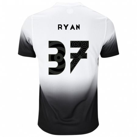 Kandiny Enfant Maillot Ryan #37 Blanc Noir Tenues Domicile 2024/25 T-Shirt