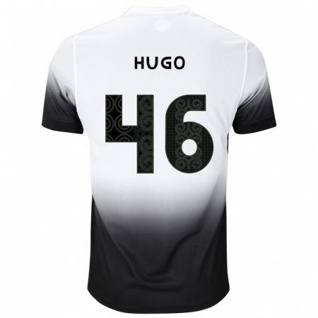 Kandiny Enfant Maillot Hugo #46 Blanc Noir Tenues Domicile 2024/25 T-Shirt