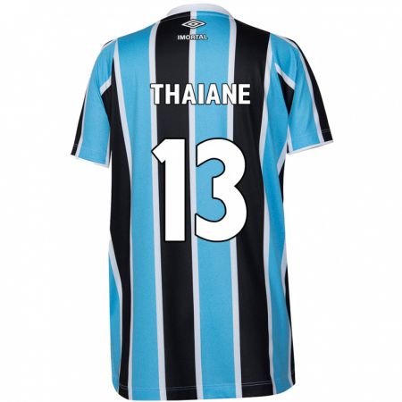 Kandiny Enfant Maillot Thaiane #13 Bleu Noir Blanc Tenues Domicile 2024/25 T-Shirt