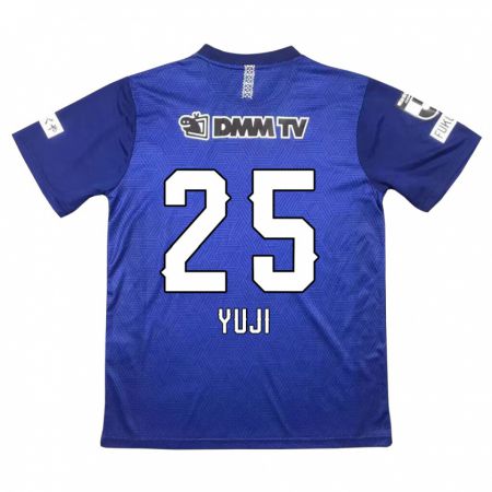 Kandiny Enfant Maillot Yuji Kitajima #25 Bleu Foncé Tenues Domicile 2024/25 T-Shirt