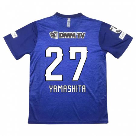 Kandiny Enfant Maillot Sotaro Yamashita #27 Bleu Foncé Tenues Domicile 2024/25 T-Shirt