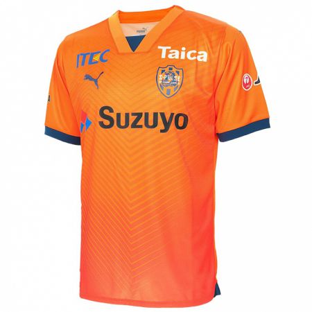 Kandiny Enfant Maillot Shunsuke Fujita #2 Bleu Orange Tenues Domicile 2024/25 T-Shirt