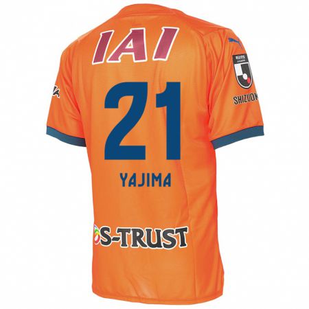 Kandiny Enfant Maillot Shinya Yajima #21 Bleu Orange Tenues Domicile 2024/25 T-Shirt