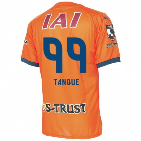 Kandiny Enfant Maillot Douglas Tanque #99 Bleu Orange Tenues Domicile 2024/25 T-Shirt