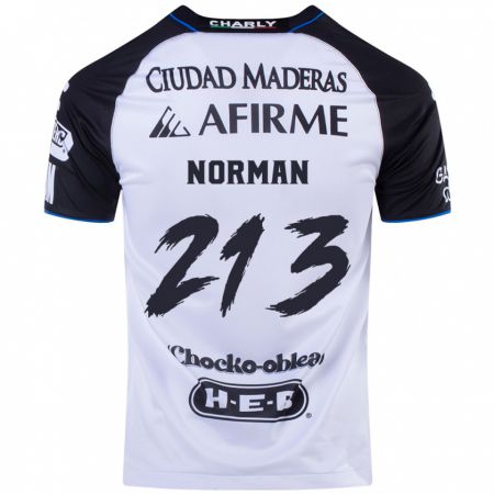 Kandiny Enfant Maillot Humberto Norman #213 Noir Bleu Tenues Domicile 2024/25 T-Shirt