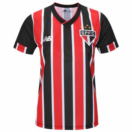 Kandiny Enfant Maillot Raí Ramos #34 Noir Rouge Blanc Tenues Extérieur 2024/25 T-Shirt