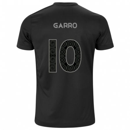 Kandiny Enfant Maillot Rodrigo Garro #10 Noir Tenues Extérieur 2024/25 T-Shirt