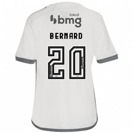 Kandiny Enfant Maillot Bernard #20 Blanc Cassé Tenues Extérieur 2024/25 T-Shirt