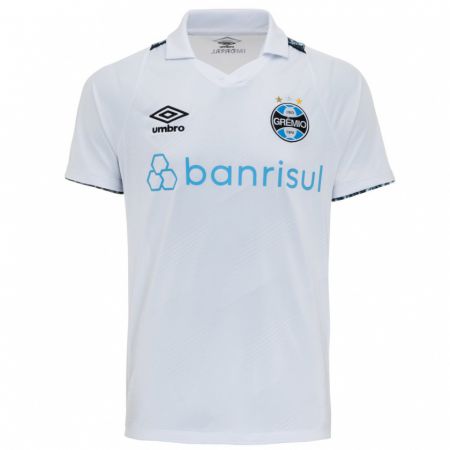 Kandiny Enfant Maillot Kaká #0 Blanc Bleu Tenues Extérieur 2024/25 T-Shirt