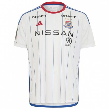 Kandiny Enfant Maillot Anderson Lopes #10 Blanc Bleu Rouge Tenues Extérieur 2024/25 T-Shirt