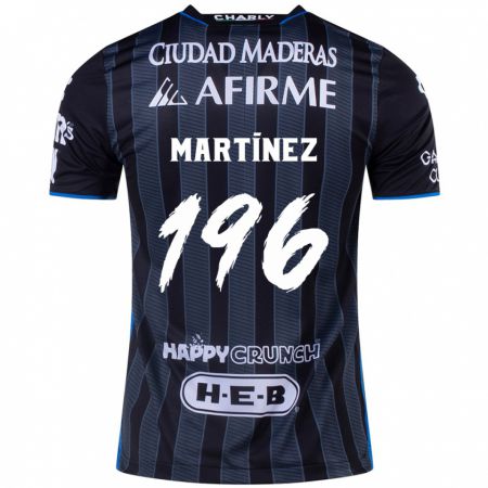 Kandiny Enfant Maillot Diego Martínez #196 Blanc Noir Tenues Extérieur 2024/25 T-Shirt