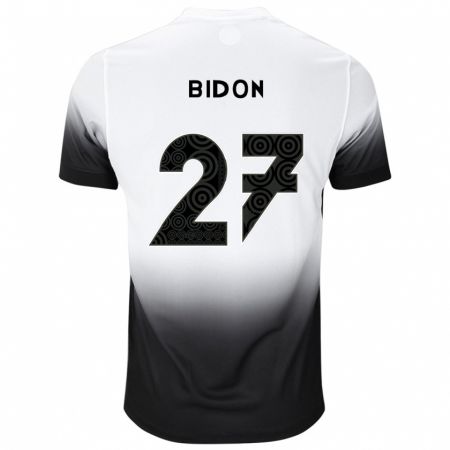 Kandiny Homme Maillot Breno Bidon #27 Blanc Noir Tenues Domicile 2024/25 T-Shirt