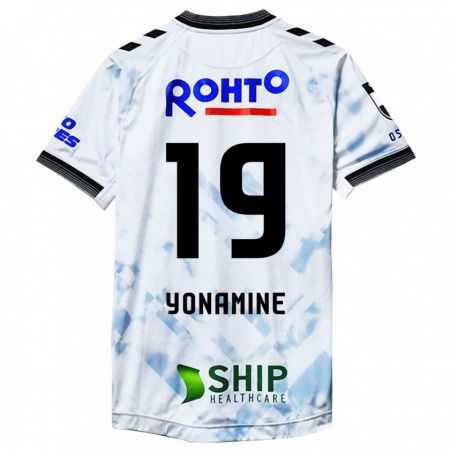 Kandiny Homme Maillot Kotaro Yonamine #19 Blanc Noir Tenues Extérieur 2024/25 T-Shirt