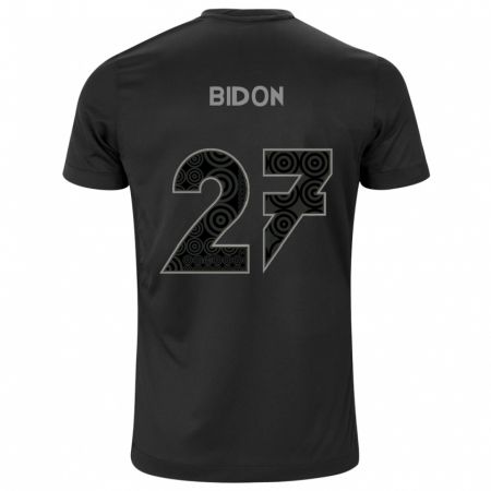 Kandiny Femme Maillot Breno Bidon #27 Noir Tenues Extérieur 2024/25 T-Shirt