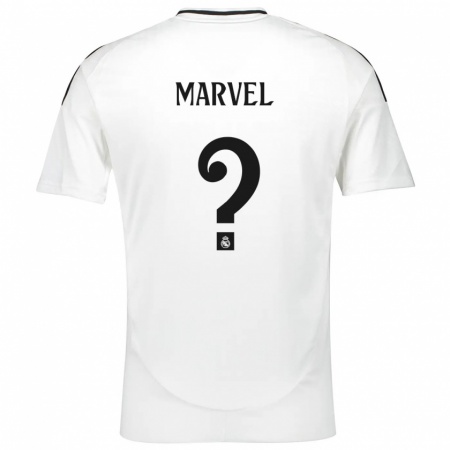 Kandiny Enfant Maillot Marvel #0 Blanc Tenues Domicile 2024/25 T-Shirt