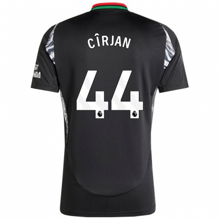 Kandiny Enfant Maillot Catalin Cîrjan #44 Noir Tenues Extérieur 2024/25 T-Shirt