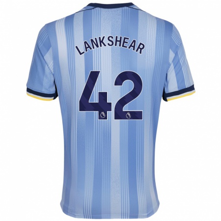 Kandiny Enfant Maillot Will Lankshear #42 Bleu Clair Tenues Extérieur 2024/25 T-Shirt