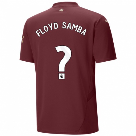 Kandiny Enfant Maillot Floyd Samba #0 Marron Troisieme 2024/25 T-Shirt