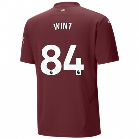 Kandiny Enfant Maillot Jack Wint #84 Marron Troisieme 2024/25 T-Shirt