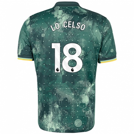 Kandiny Enfant Maillot Giovani Lo Celso #20 Vert Menthe Troisieme 2024/25 T-Shirt