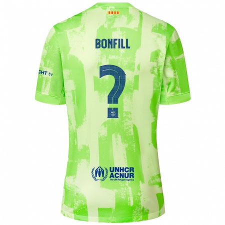 Kandiny Enfant Maillot Max Bonfill #0 Citron Vert Troisieme 2024/25 T-Shirt