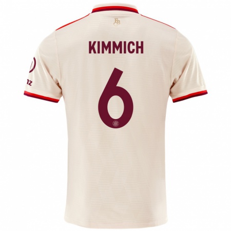 Kandiny Enfant Maillot Joshua Kimmich #6 Lin Troisieme 2024/25 T-Shirt