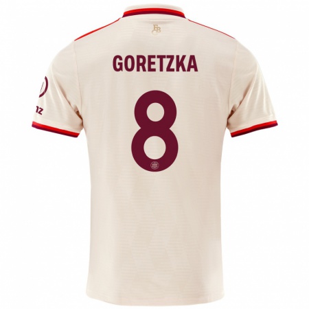 Kandiny Enfant Maillot Leon Goretzka #8 Lin Troisieme 2024/25 T-Shirt