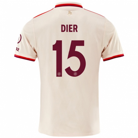 Kandiny Enfant Maillot Eric Dier #15 Lin Troisieme 2024/25 T-Shirt