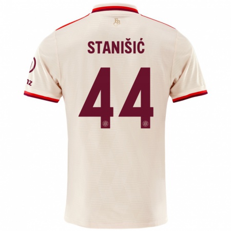 Kandiny Enfant Maillot Josip Stanisic #44 Lin Troisieme 2024/25 T-Shirt