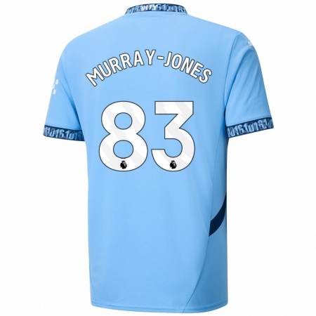 Kandiny Homme Maillot George Murray-Jones #83 Bleu Marine Tenues Domicile 2024/25 T-Shirt