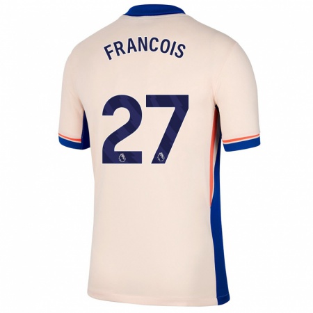 Kandiny Homme Maillot Oriane Jean-François #27 Beige Clair Tenues Extérieur 2024/25 T-Shirt