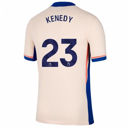 Kandiny Homme Maillot Robert Kenedy #23 Beige Clair Tenues Extérieur 2024/25 T-Shirt