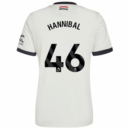 Kandiny Homme Maillot Hannibal #46 Blanc Cassé Troisieme 2024/25 T-Shirt