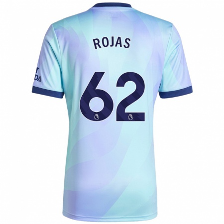 Kandiny Homme Maillot Alexei Rojas #62 Aqua Troisieme 2024/25 T-Shirt