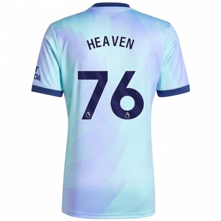 Kandiny Homme Maillot Ayden Heaven #76 Aqua Troisieme 2024/25 T-Shirt