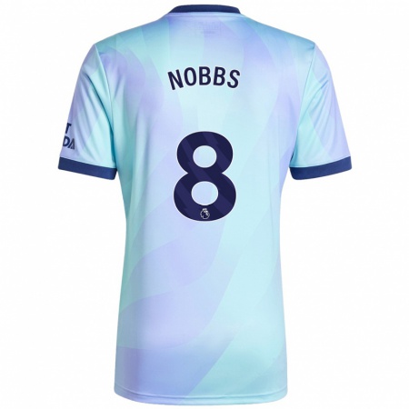 Kandiny Homme Maillot Nobbs #8 Aqua Troisieme 2024/25 T-Shirt