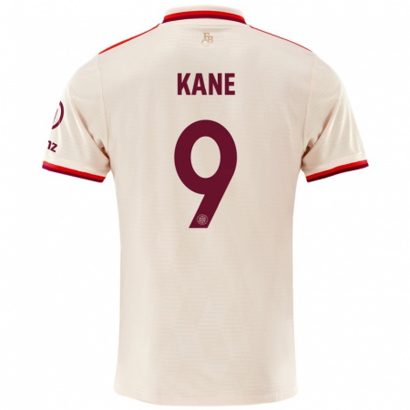 Kandiny Homme Maillot Harry Kane #9 Lin Troisieme 2024/25 T-Shirt